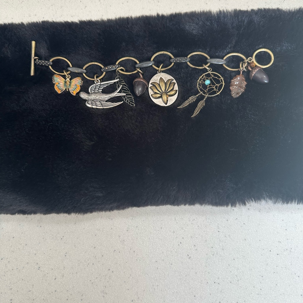 Lucky Brand Gold And Silver Chain Link Bracelet